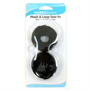 Sew-In Hook And Loop, Black